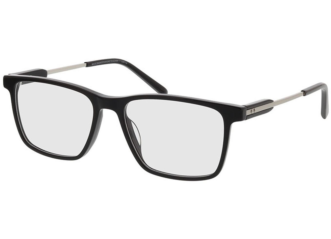 Anthony - schwarz Gleitsichtbrille, Vollrand, Rechteckig von Brille24 Collection