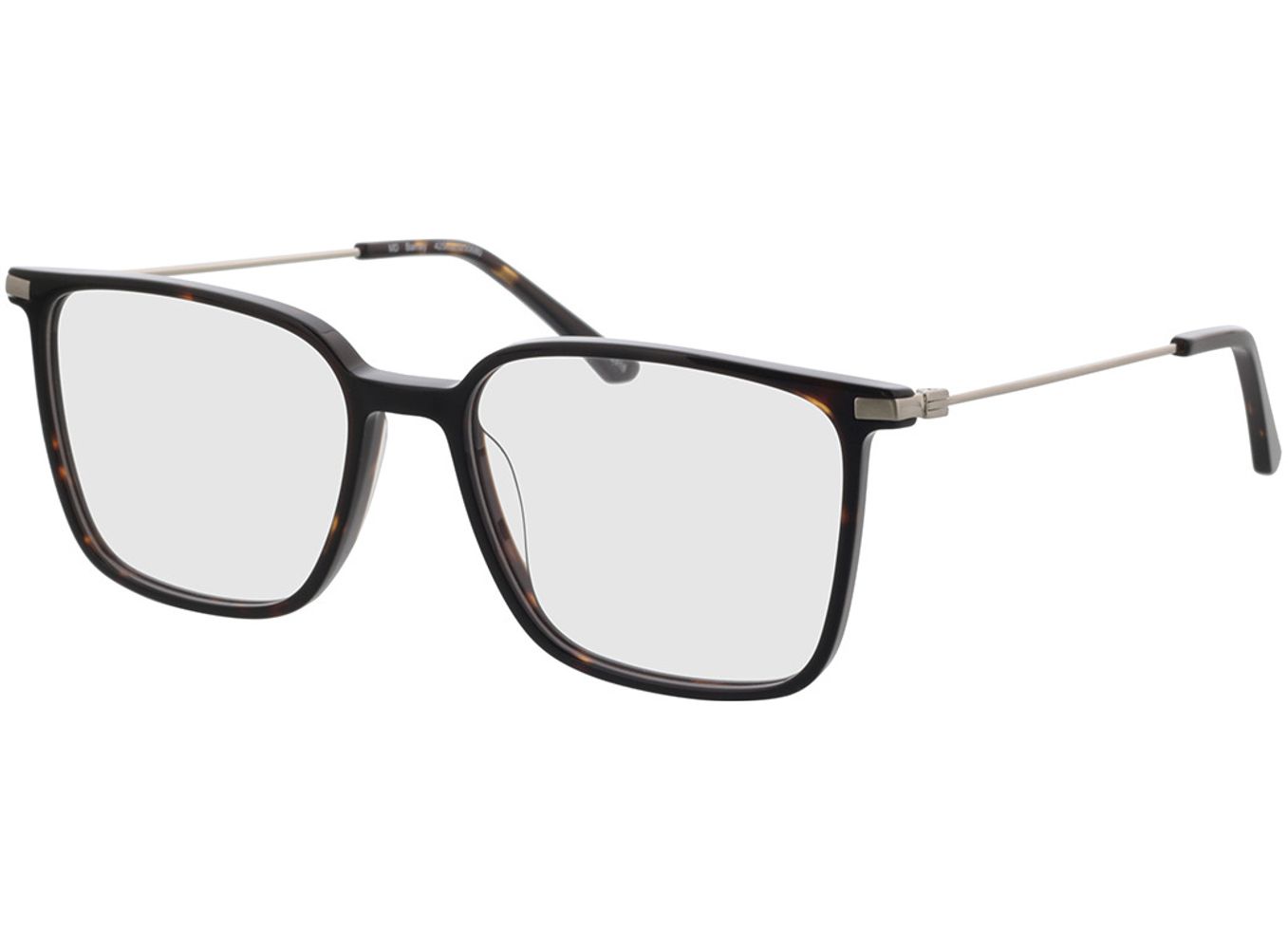 Barney - havanna/silber Arbeitsplatzbrille, Vollrand, Eckig von Brille24 Collection