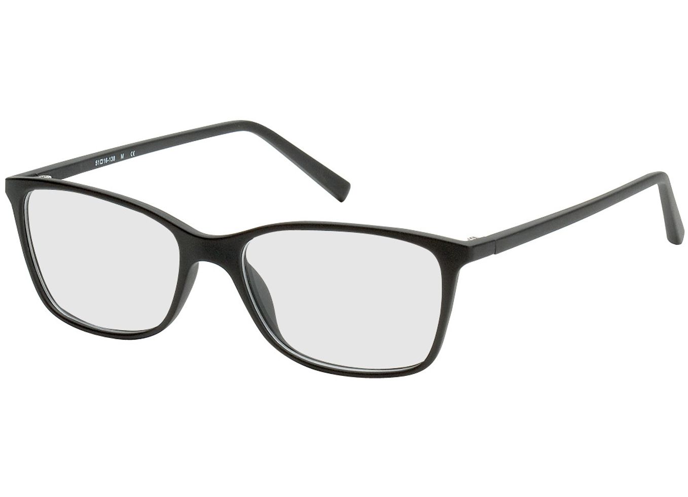 Bergama - schwarz Gleitsichtbrille, Vollrand, Cateye von Brille24 Collection