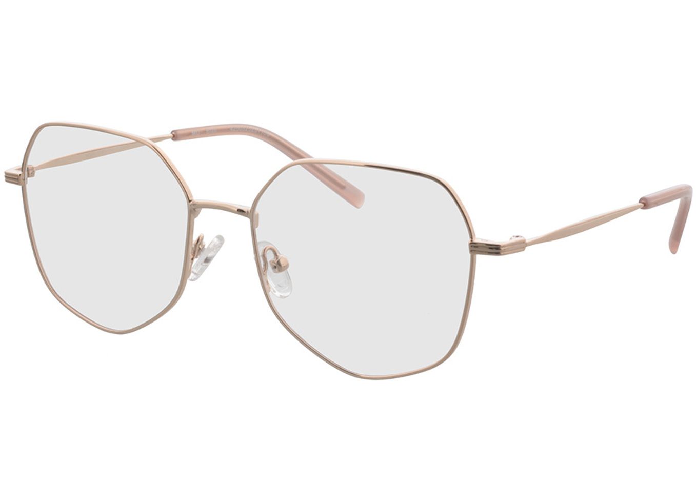 Blair - roségold Blaulichtfilter-Brille, Vollrand, geometric von Brille24 Collection