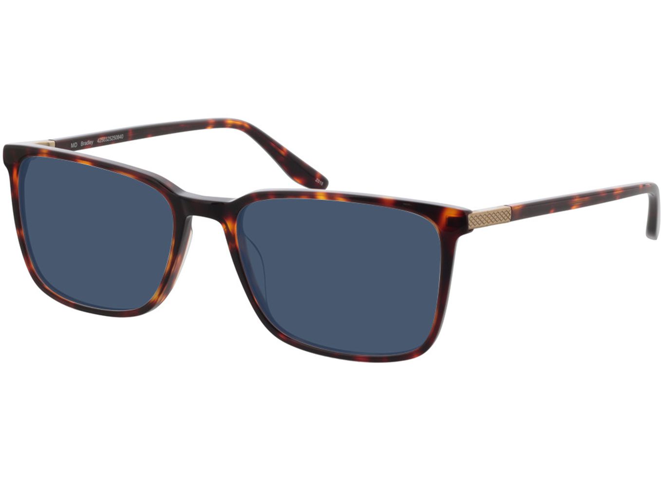 Bradley - havanna Sonnenbrille mit Sehstärke, Vollrand, Rechteckig von Brille24 Collection