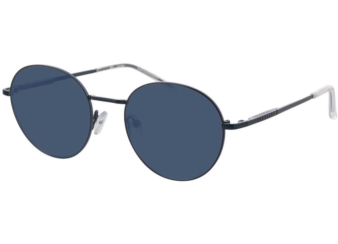 Carter - blau Sonnenbrille mit Sehstärke, Vollrand, Rund von Brille24 Collection