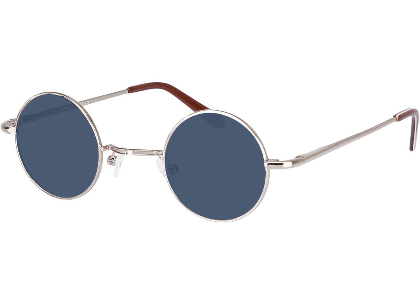 Cary - gold Sonnenbrille mit Sehstärke, Vollrand, Rund von Brille24 Collection