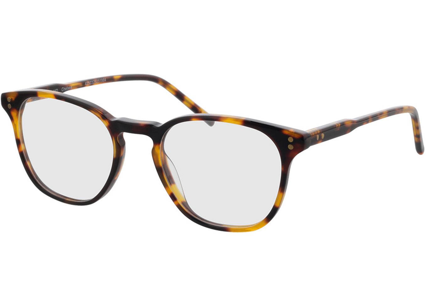 Chelsea - havanna Arbeitsplatzbrille, Vollrand, Eckig von Brille24 Collection