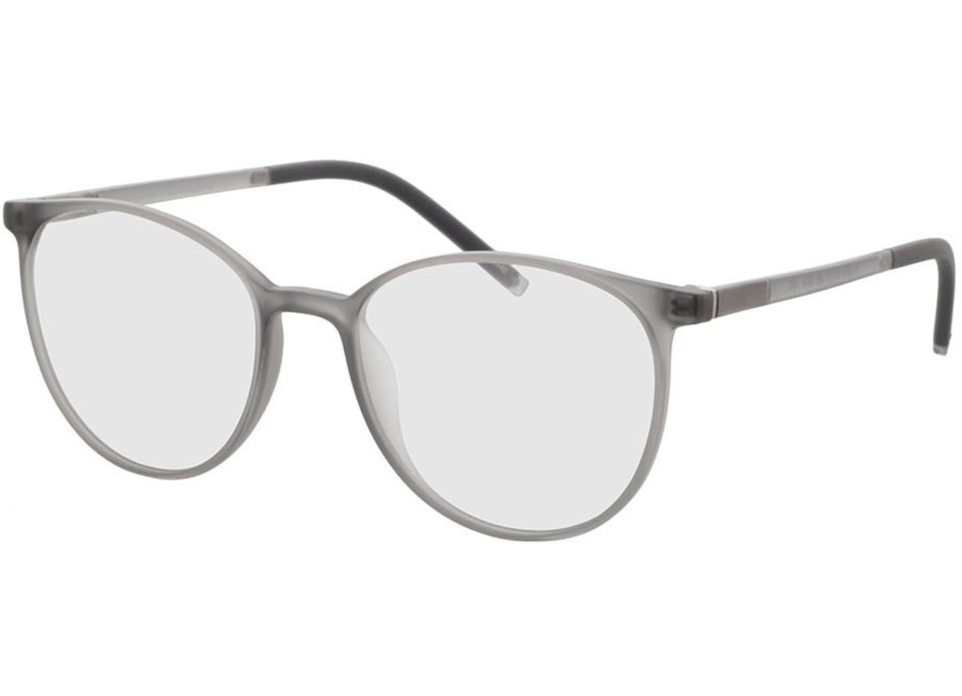 Conroe - grau transparent Blaulichtfilter-Brille, Vollrand, Rund von Brille24 Collection