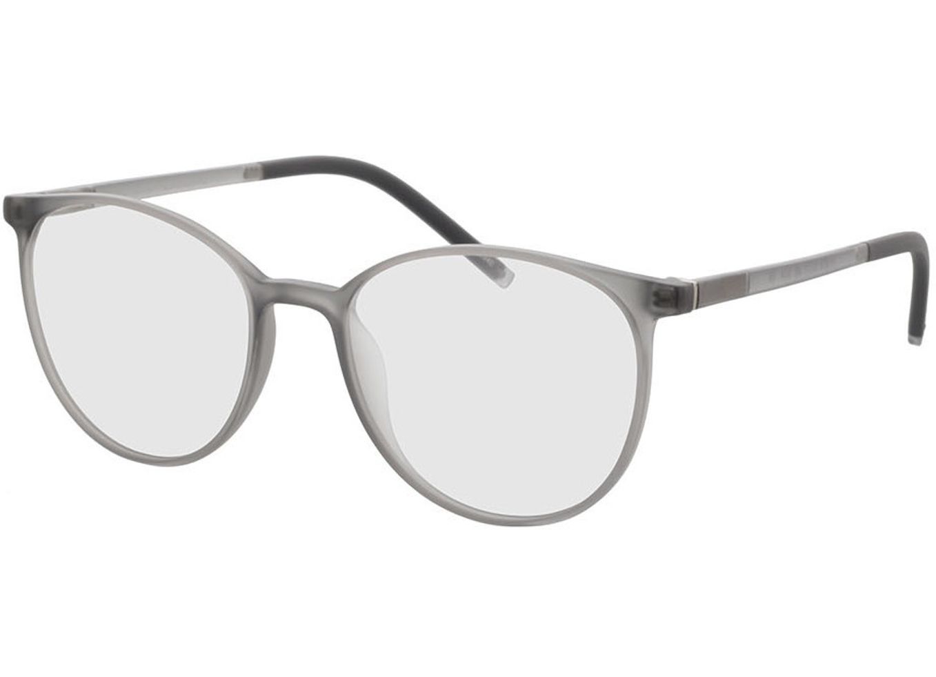 Conroe - grau transparent Gleitsichtbrille, Vollrand, Rund von Brille24 Collection