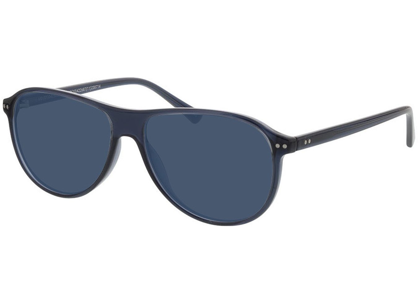 Dallas - blau Sonnenbrille ohne Sehstärke, Vollrand, Pilot von Brille24 Collection