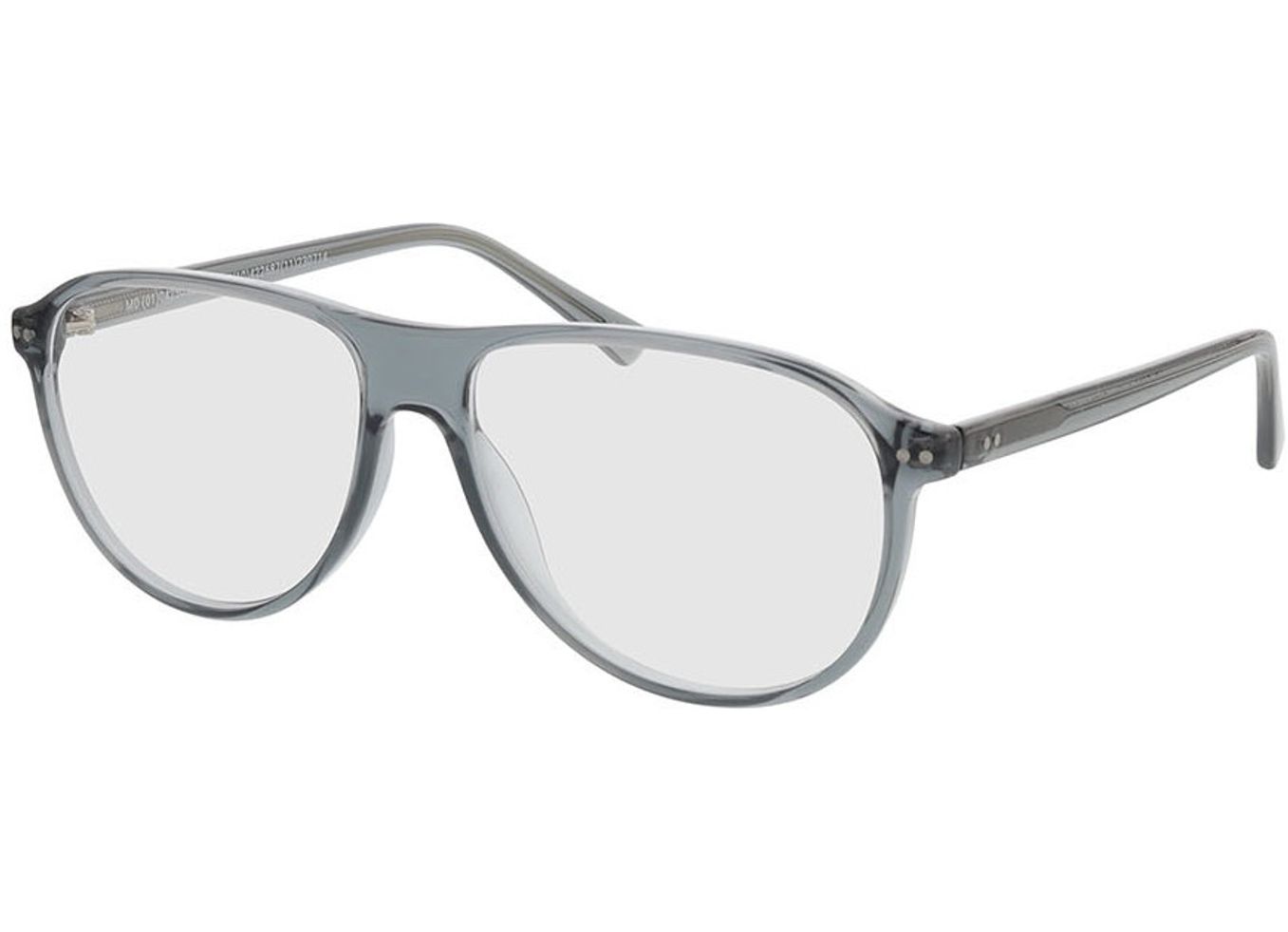 Dallas - grau Gleitsichtbrille, Vollrand, Pilot von Brille24 Collection