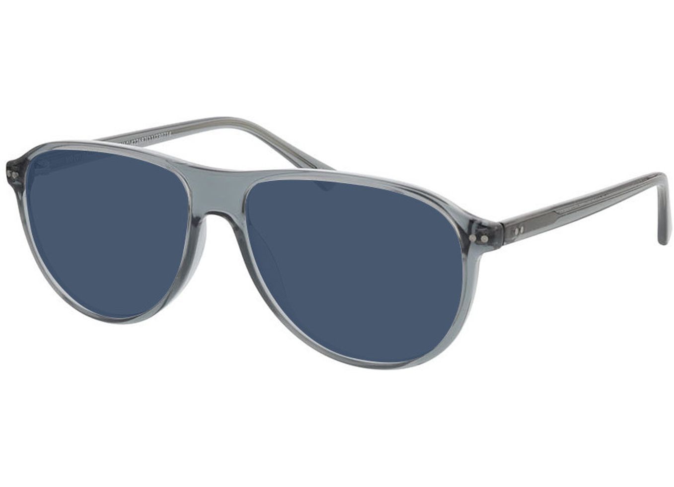 Dallas - grau Sonnenbrille mit Sehstärke, Vollrand, Pilot von Brille24 Collection