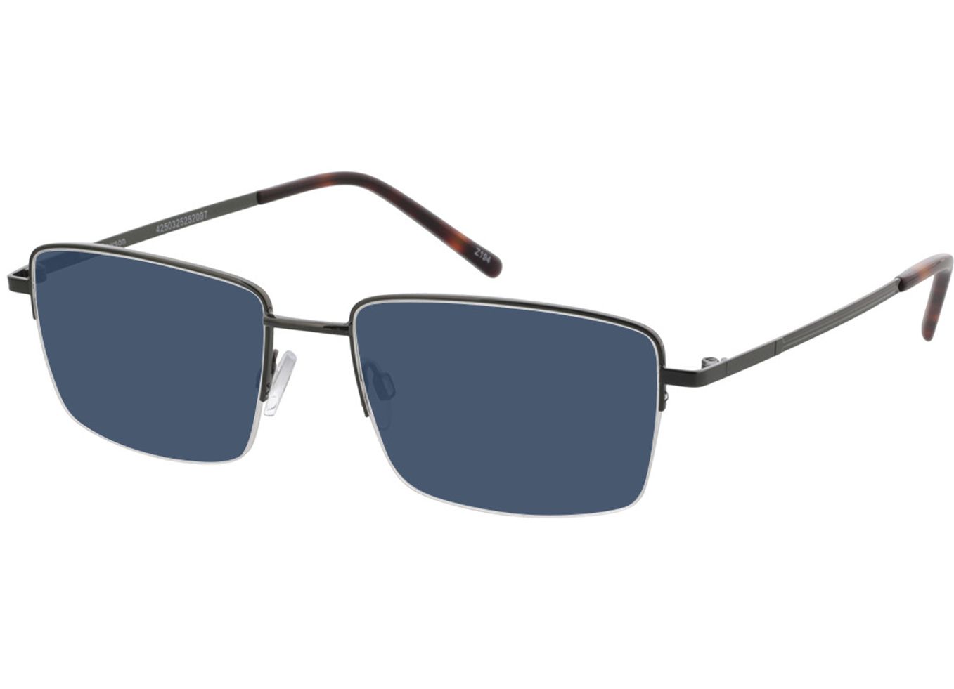 Dawson - grün Sonnenbrille mit Sehstärke, Halbrand, Rechteckig von Brille24 Collection