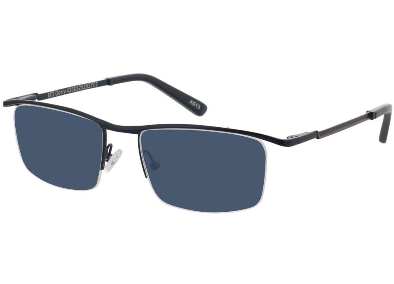 Derry - blau Sonnenbrille mit Sehstärke, Vollrand, browline von Brille24 Collection