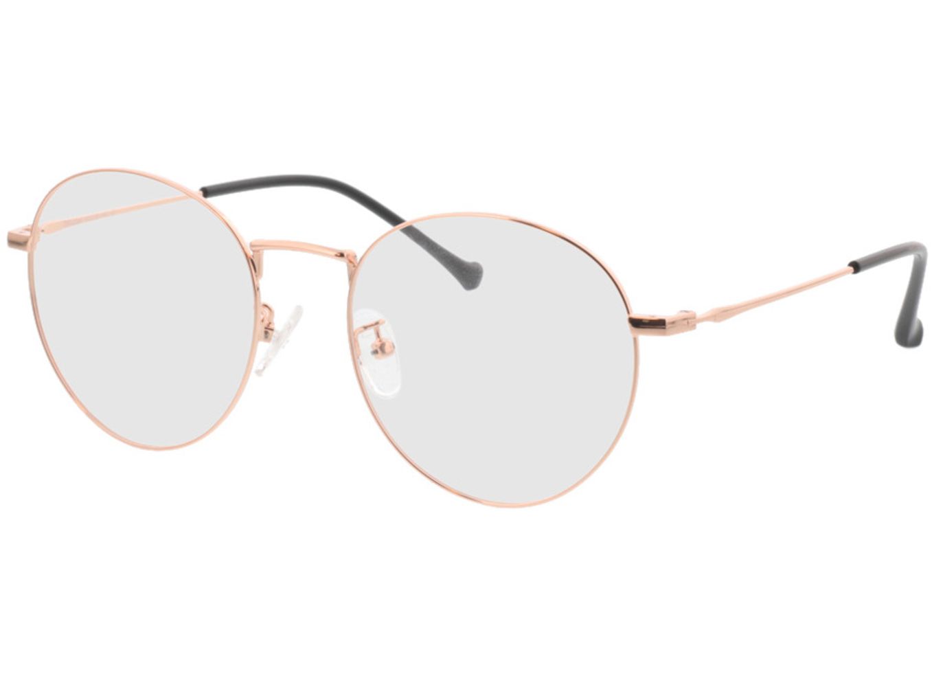 Eden - roségold Gleitsichtbrille, Vollrand, Rund von Brille24 Collection