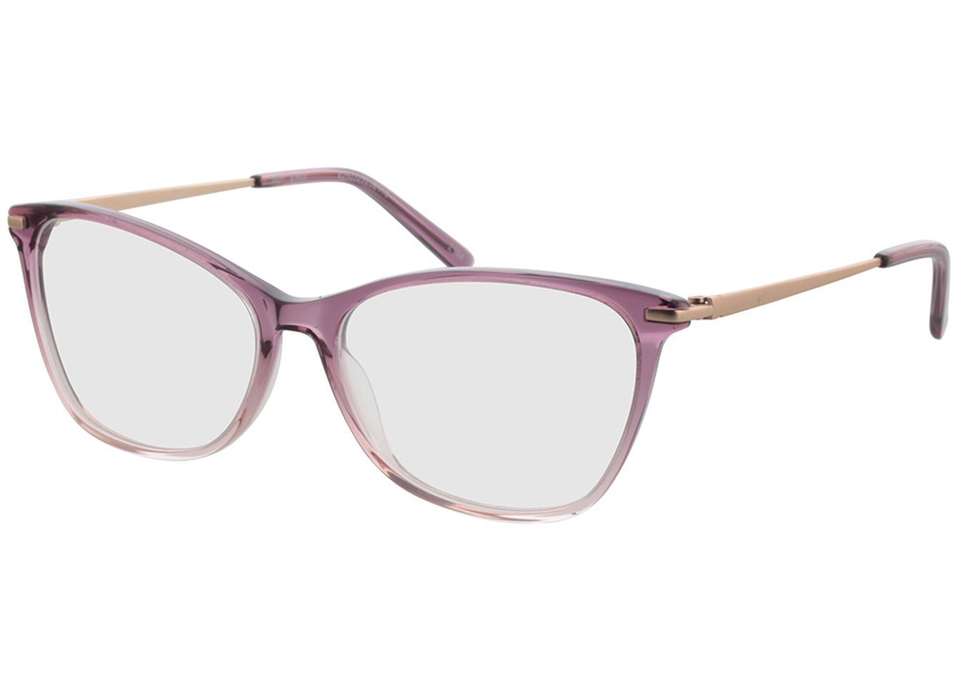 Emily - pink/roségold Arbeitsplatzbrille, Vollrand, Cateye von Brille24 Collection