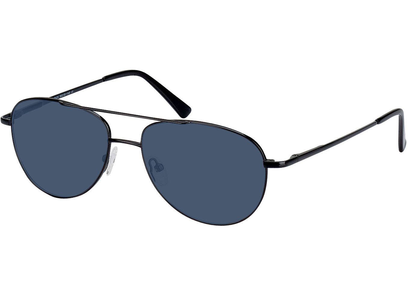 Glendale - schwarz Sonnenbrille mit Sehstärke, Vollrand, Pilot von Brille24 Collection