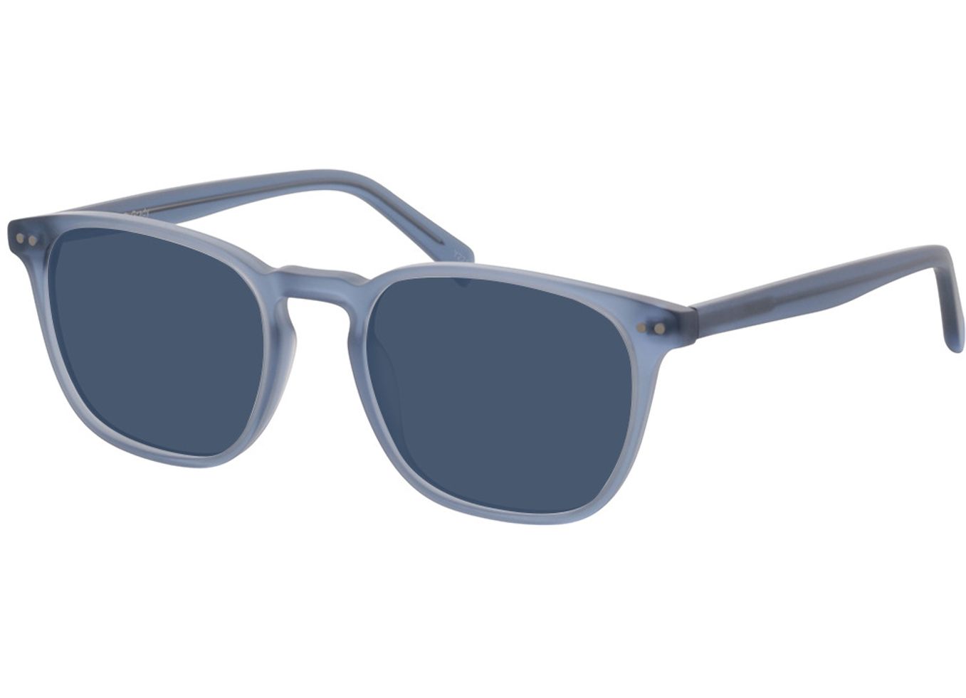 Grady - blaugrau Sonnenbrille mit Sehstärke, Vollrand, Eckig von Brille24 Collection