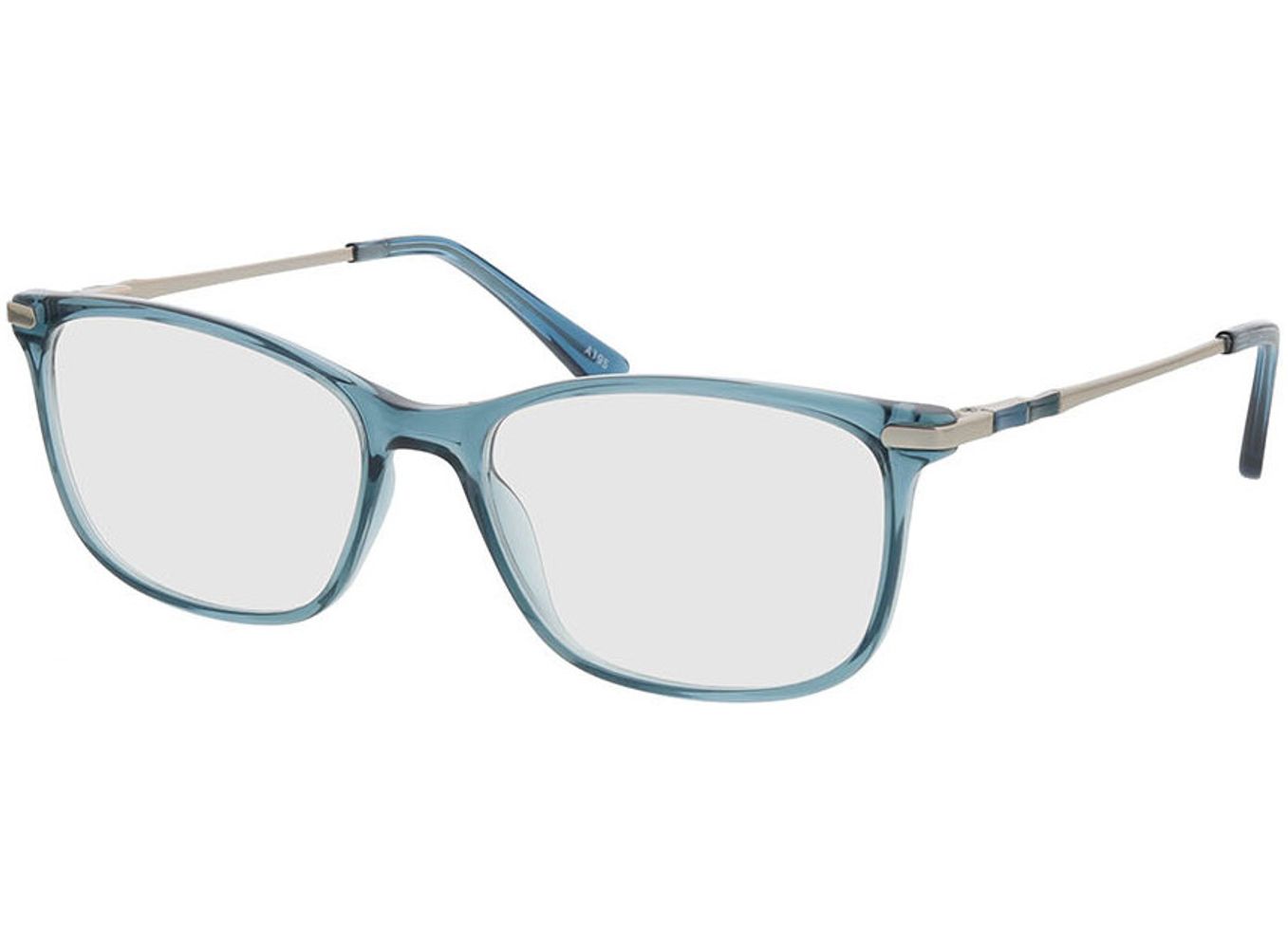 Greensboro - blau/silber Gleitsichtbrille, Vollrand, Rechteckig von Brille24 Collection