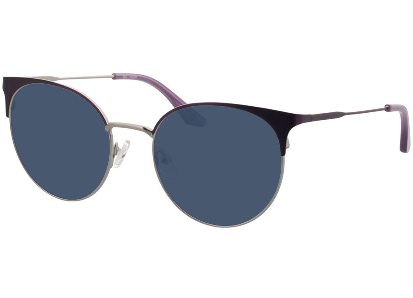 Hope - lila/silber Sonnenbrille mit Sehstärke, Vollrand, Cateye von Brille24 Collection
