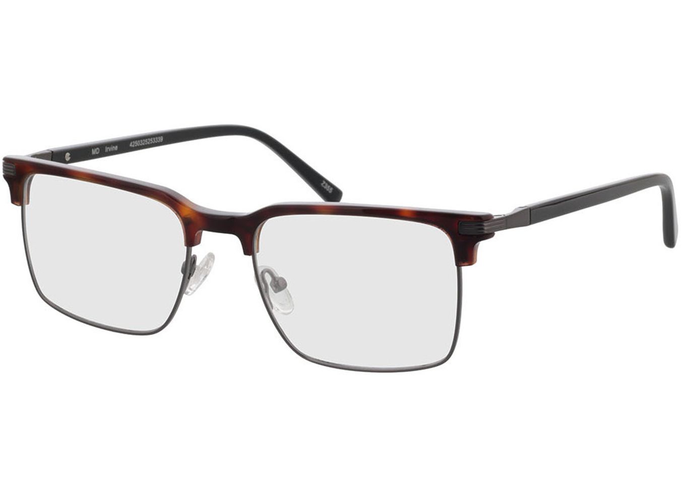 Irvine - havanna Blaulichtfilter-Brille, Vollrand, browline von Brille24 Collection