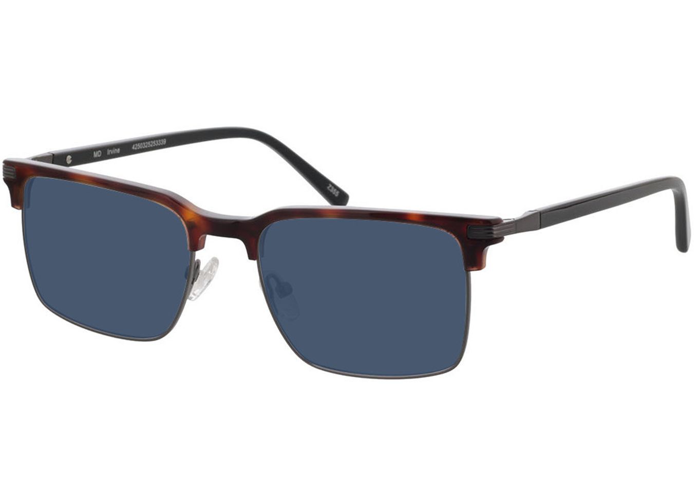 Irvine - havanna Sonnenbrille mit Sehstärke, Vollrand, browline von Brille24 Collection