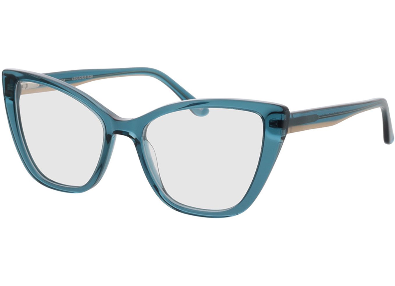 Jane - blau Blaulichtfilter-Brille, Vollrand, Cateye von Brille24 Collection