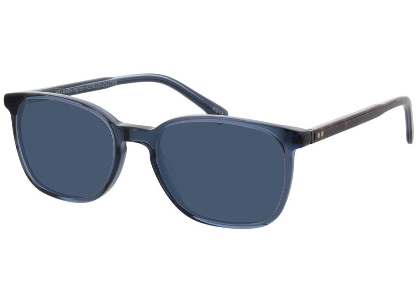 Kensington - blau Sonnenbrille mit Sehstärke, Vollrand, Rechteckig von Brille24 Collection