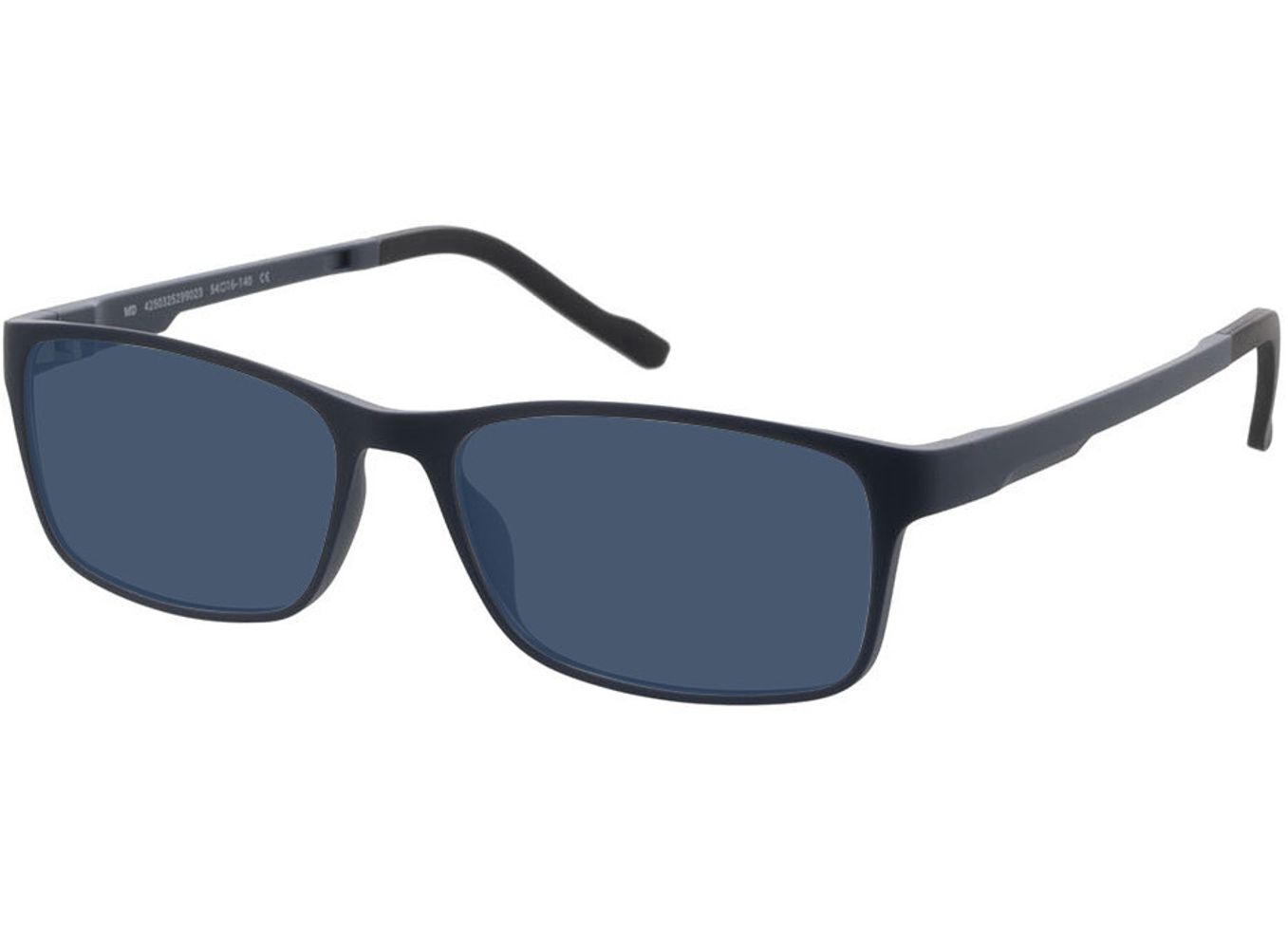 Köln - blau Sonnenbrille mit Sehstärke, Vollrand, Rechteckig von Brille24 Collection