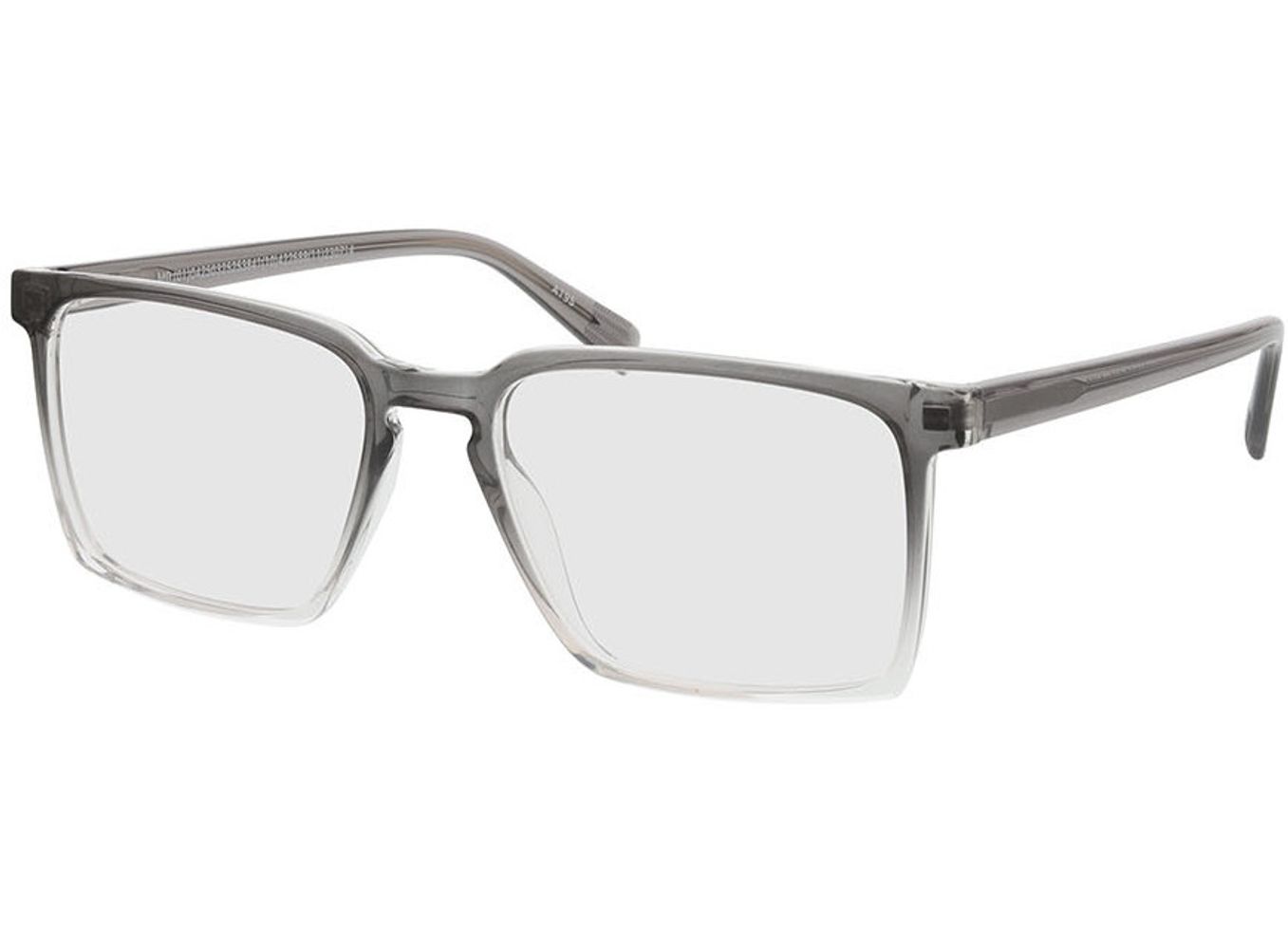 Lincoln - grau verlauf Blaulichtfilter-Brille, Vollrand, Rechteckig von Brille24 Collection