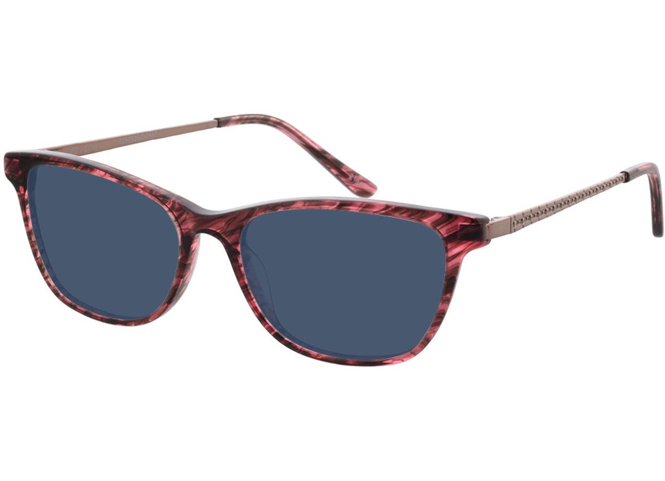 Lola - pink Sonnenbrille mit Sehstärke, Vollrand, Rechteckig von Brille24 Collection