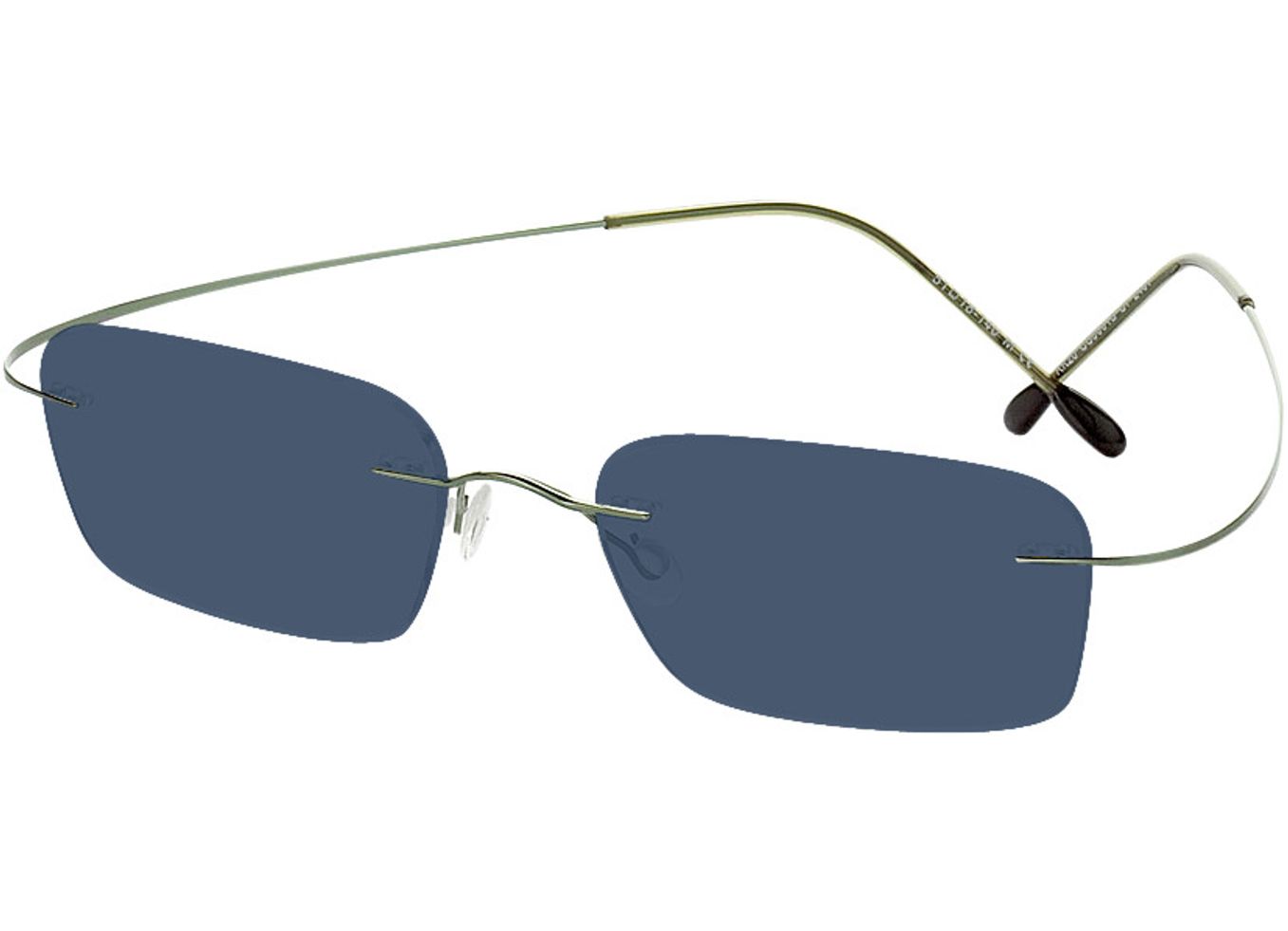 Mackay - grün Sonnenbrille mit Sehstärke, Randlos, Rechteckig von Brille24 Collection