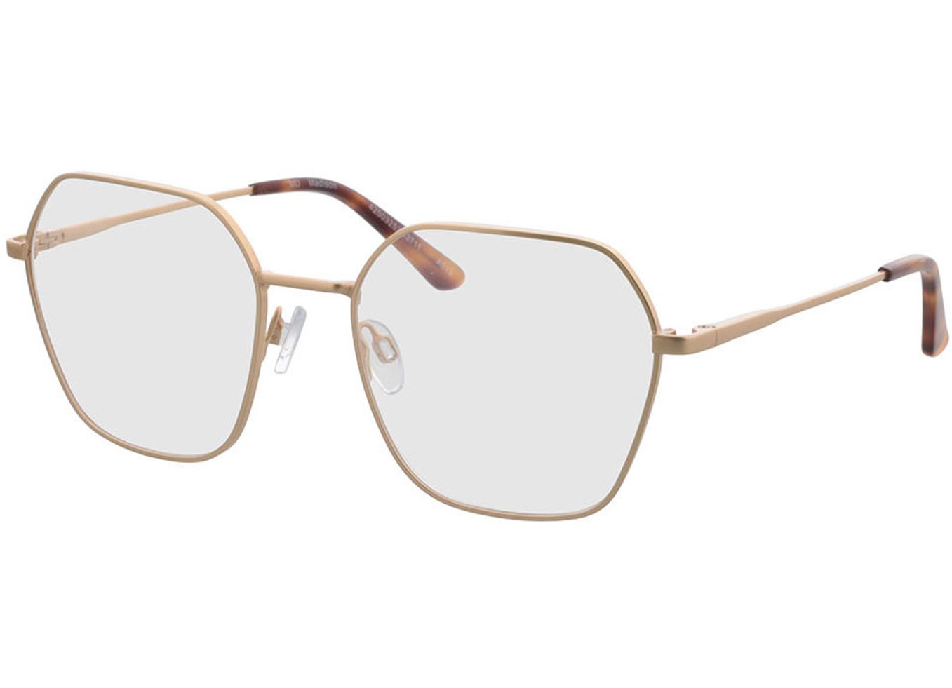 Madison - gold Gleitsichtbrille, Vollrand, geometric von Brille24 Collection