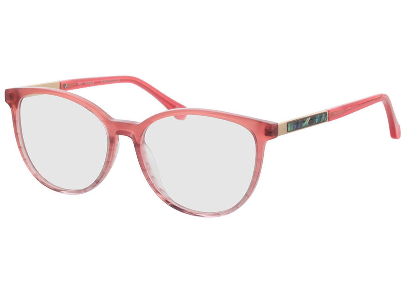 Malaga - pink Gleitsichtbrille, Vollrand, Cateye von Brille24 Collection