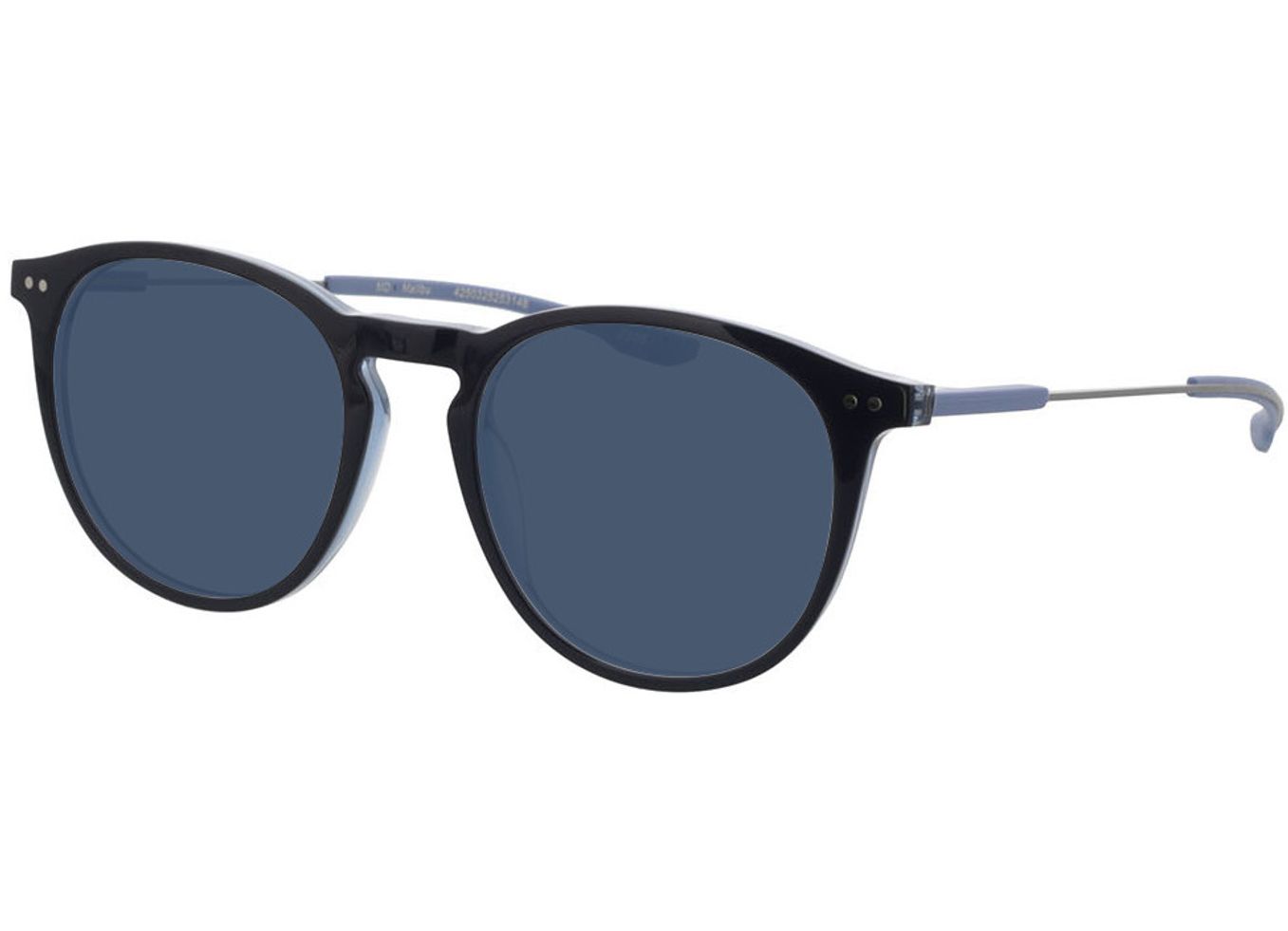 Malibu - blau Sonnenbrille mit Sehstärke, Vollrand, Rund von Brille24 Collection