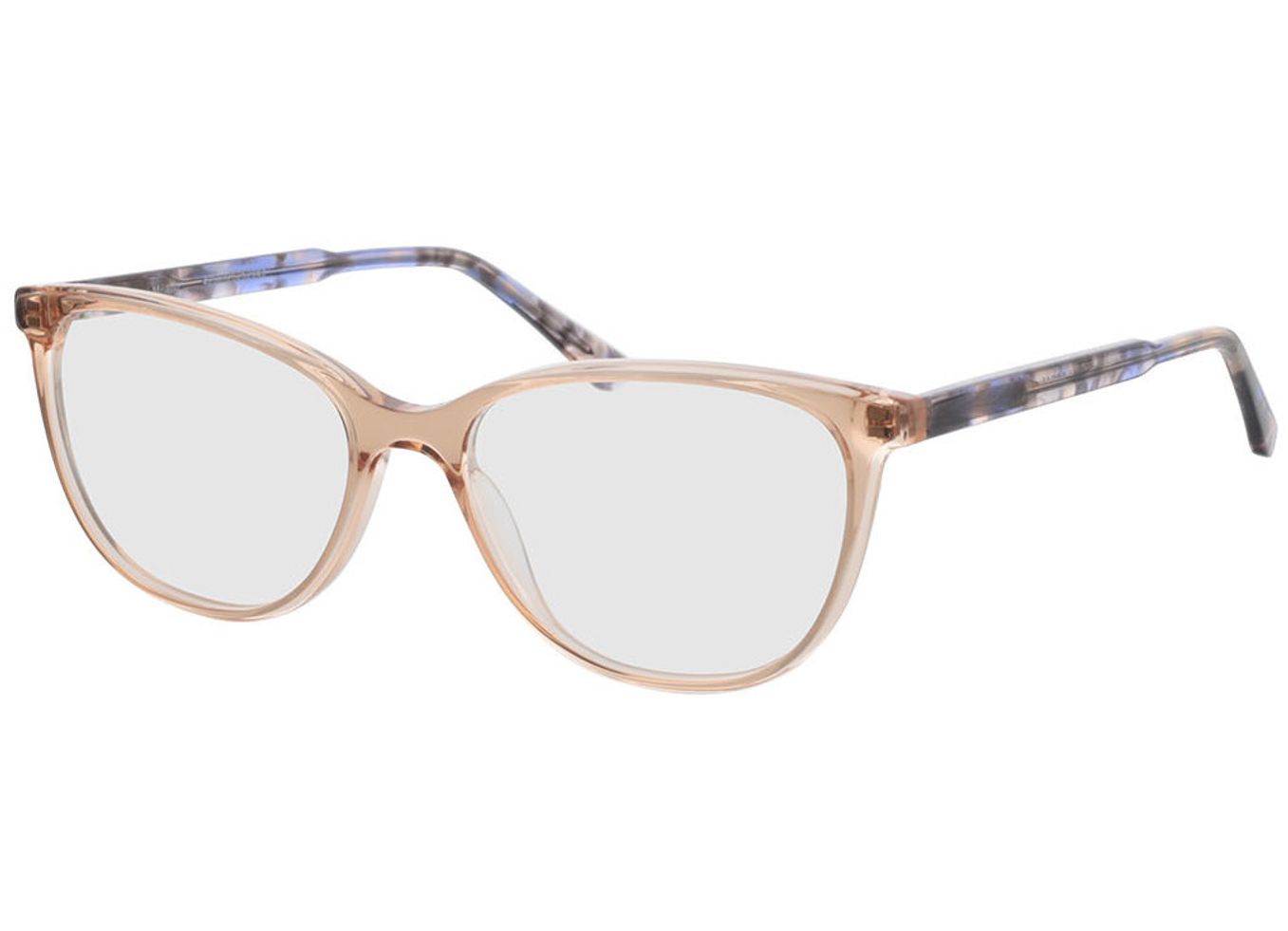 Milano - rosa Blaulichtfilter-Brille, Vollrand, Cateye von Brille24 Collection