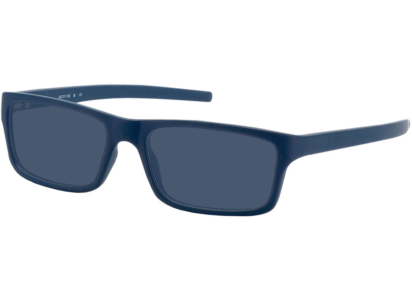 Nador - dunkelblau Sonnenbrille mit Sehstärke, Vollrand, Rechteckig von Brille24 Collection