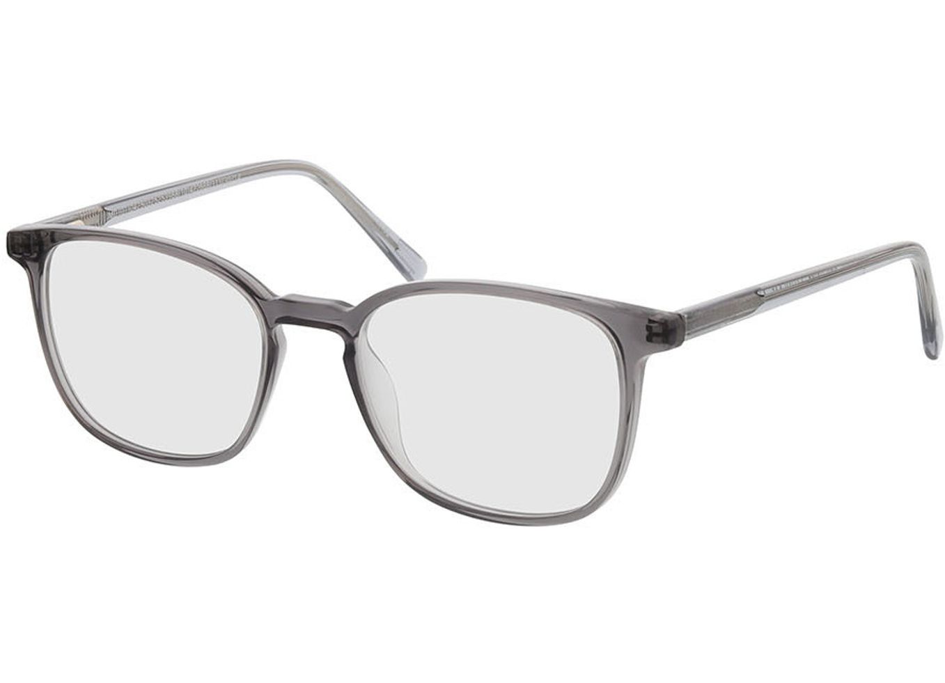 New Haven - grau Blaulichtfilter-Brille, Vollrand, Rechteckig von Brille24 Collection