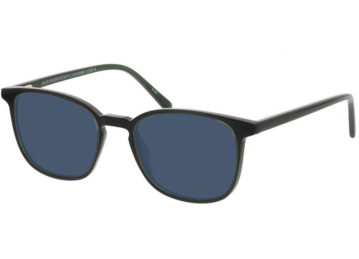 New Haven - grün Sonnenbrille mit Sehstärke, Vollrand, Rechteckig von Brille24 Collection