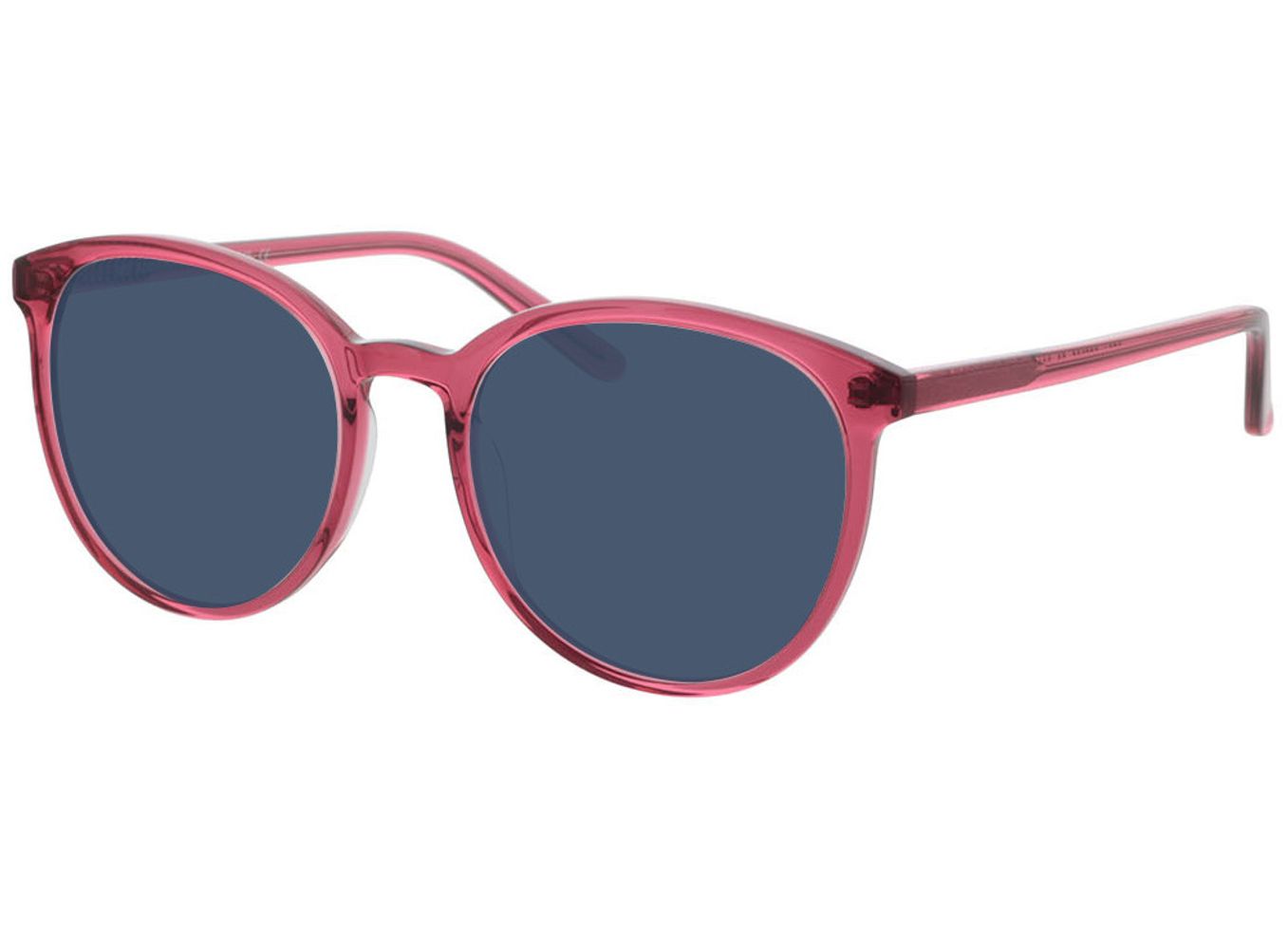 New York - pink Sonnenbrille mit Sehstärke, Vollrand, Rund von Brille24 Collection