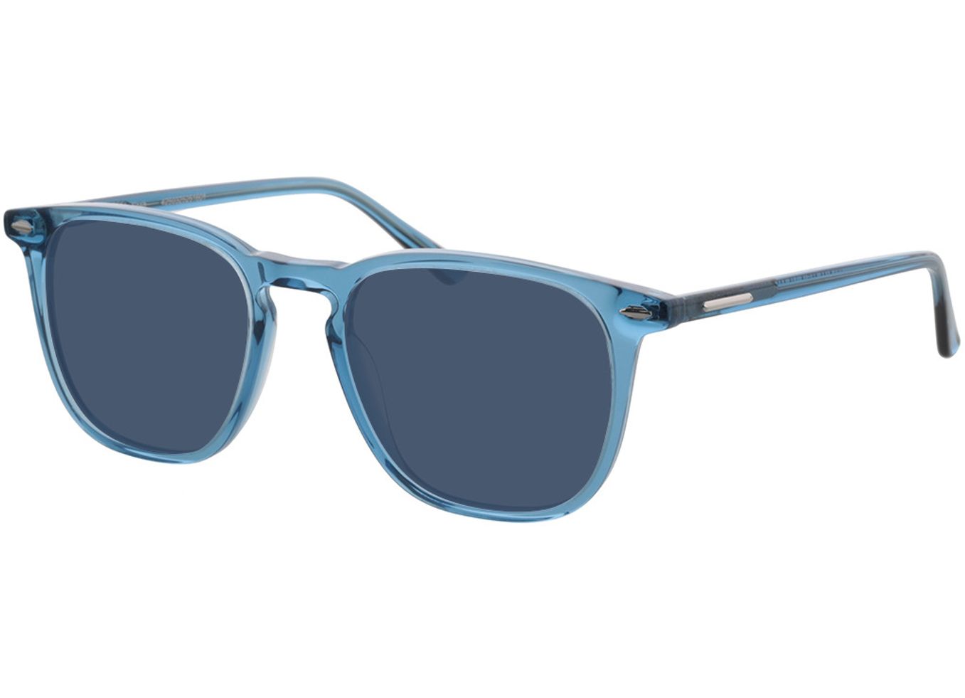 Noah - blau Sonnenbrille mit Sehstärke, Vollrand, Eckig von Brille24 Collection