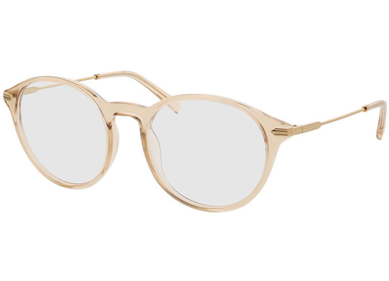 Omaha - beige/gold Arbeitsplatzbrille, Vollrand, Rund von Brille24 Collection