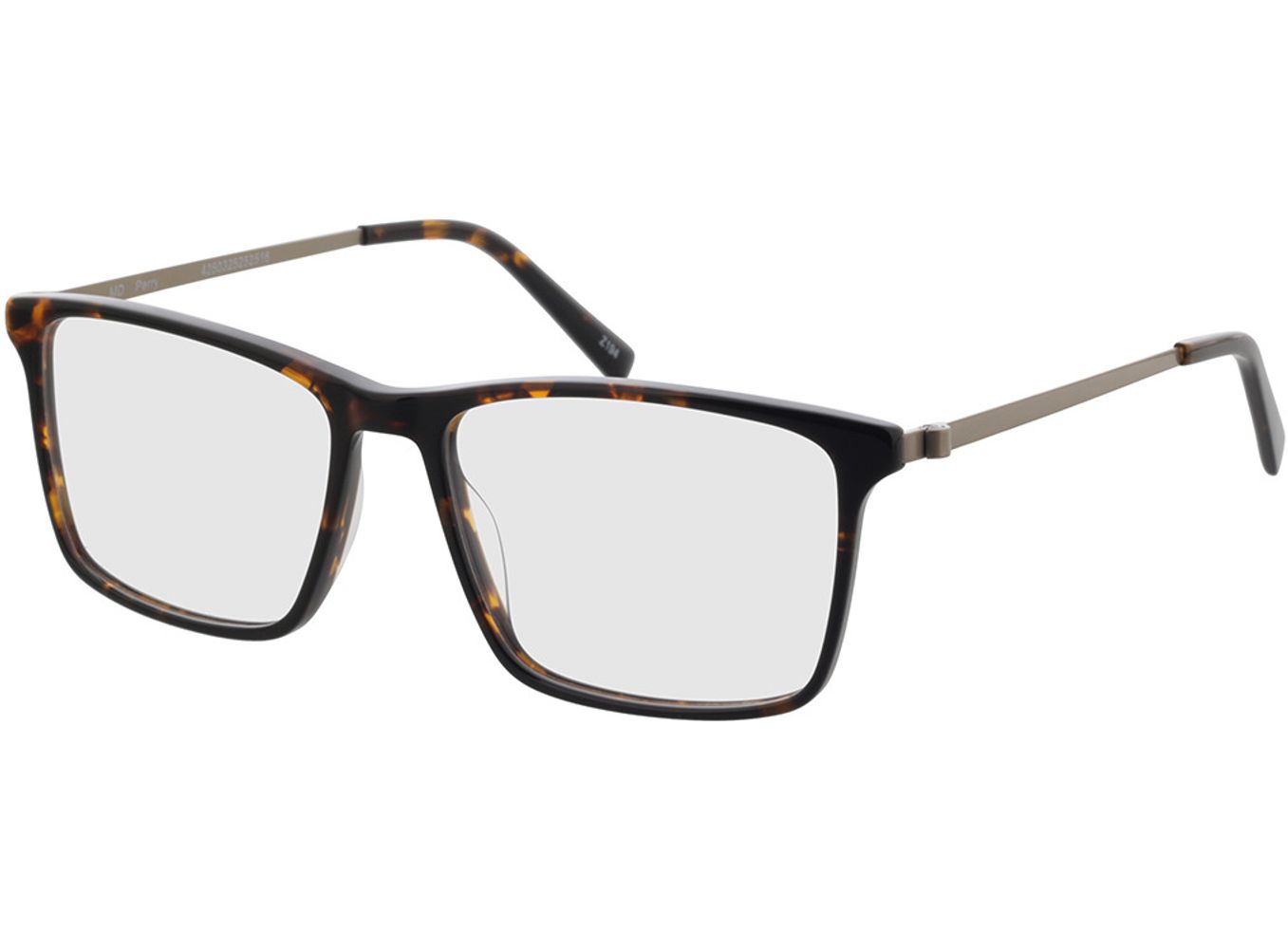 Perry - havanna/silber Arbeitsplatzbrille, Vollrand, Eckig von Brille24 Collection