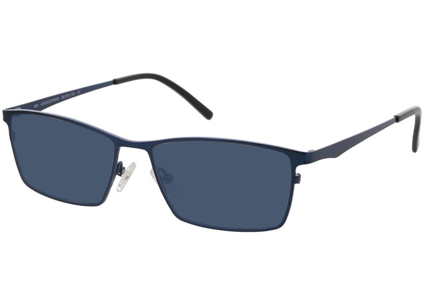 Prag - blau Sonnenbrille ohne Sehstärke, Vollrand, Rechteckig von Brille24 Collection
