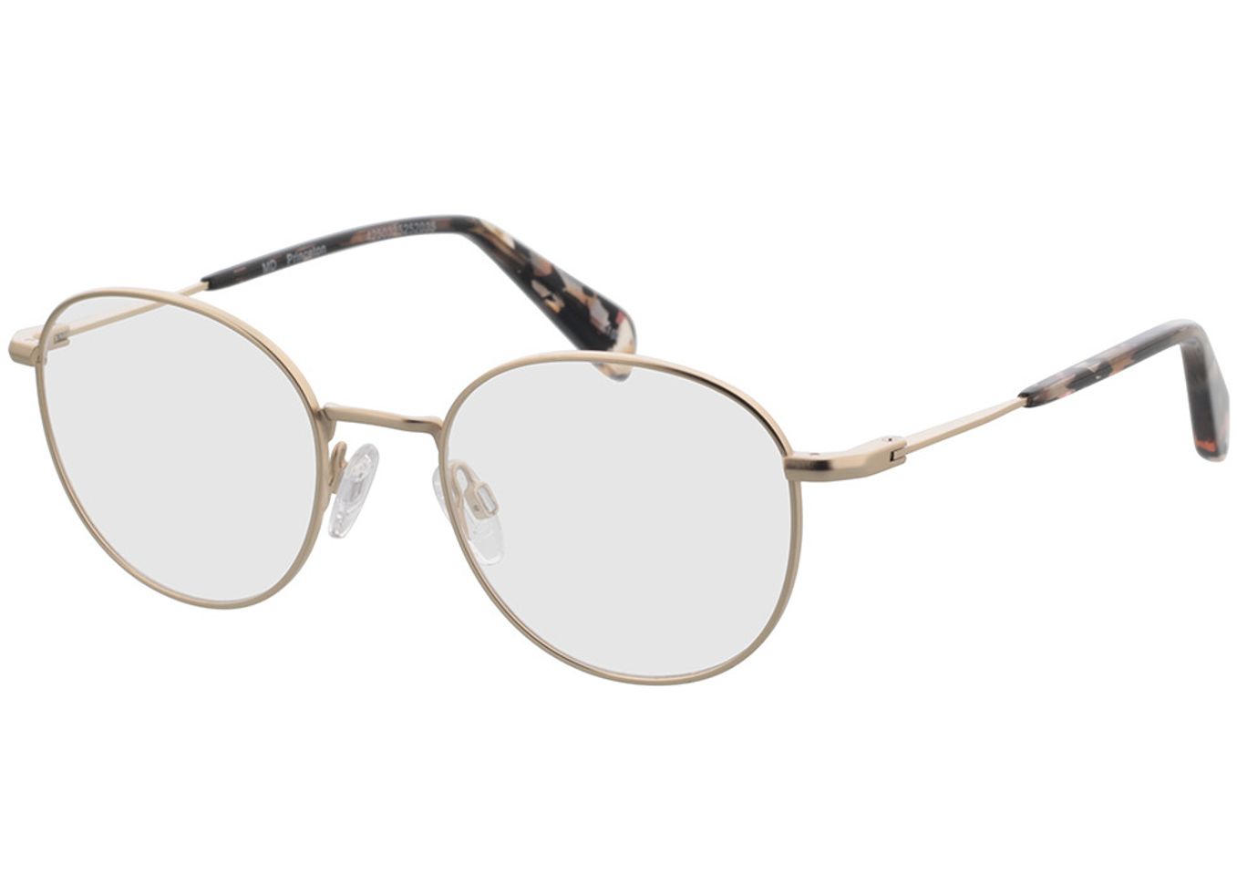 Princeton - gold Gleitsichtbrille, Vollrand, Rund von Brille24 Collection