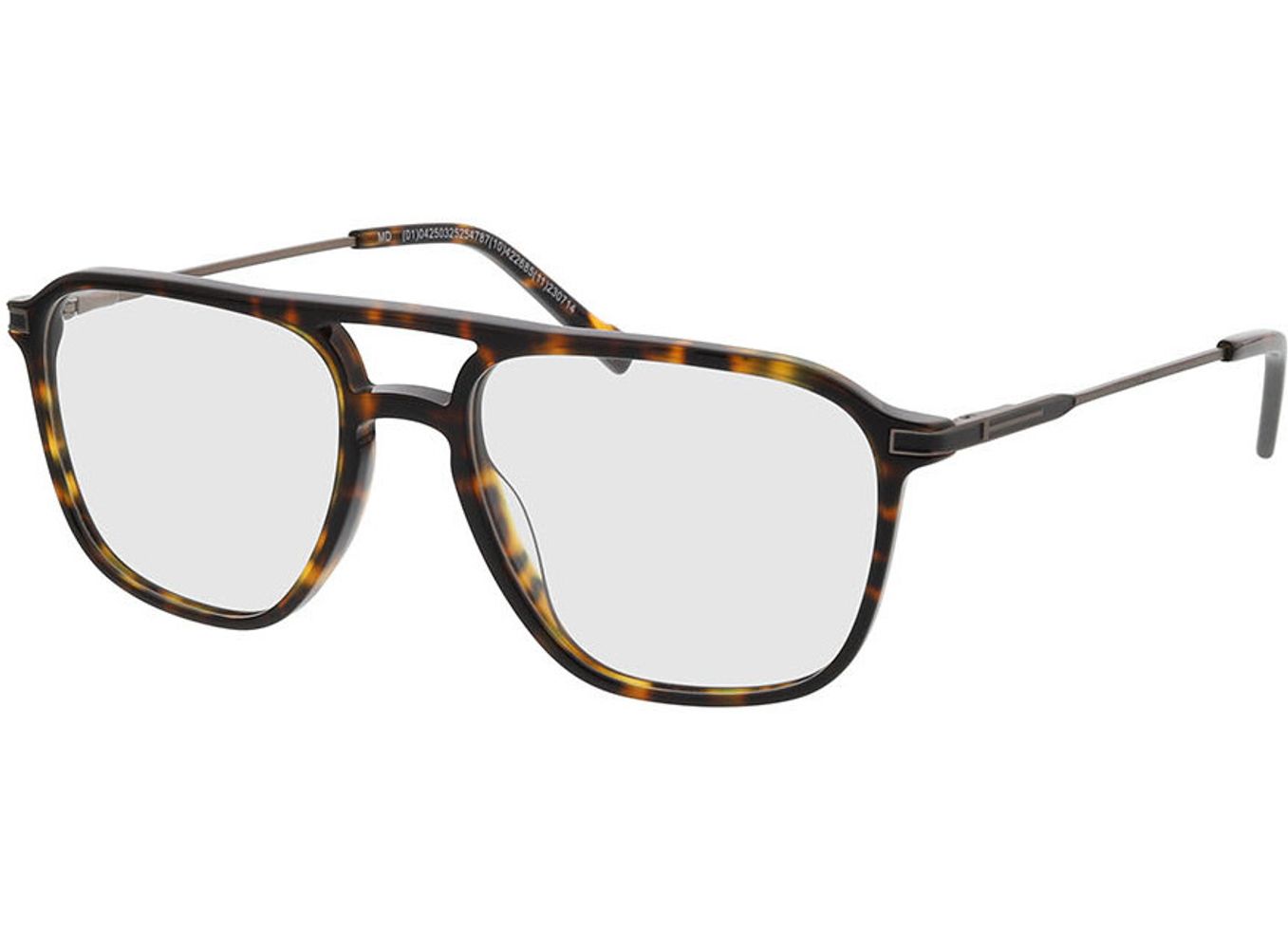 Richard - havanna Gleitsichtbrille, Vollrand, Pilot von Brille24 Collection