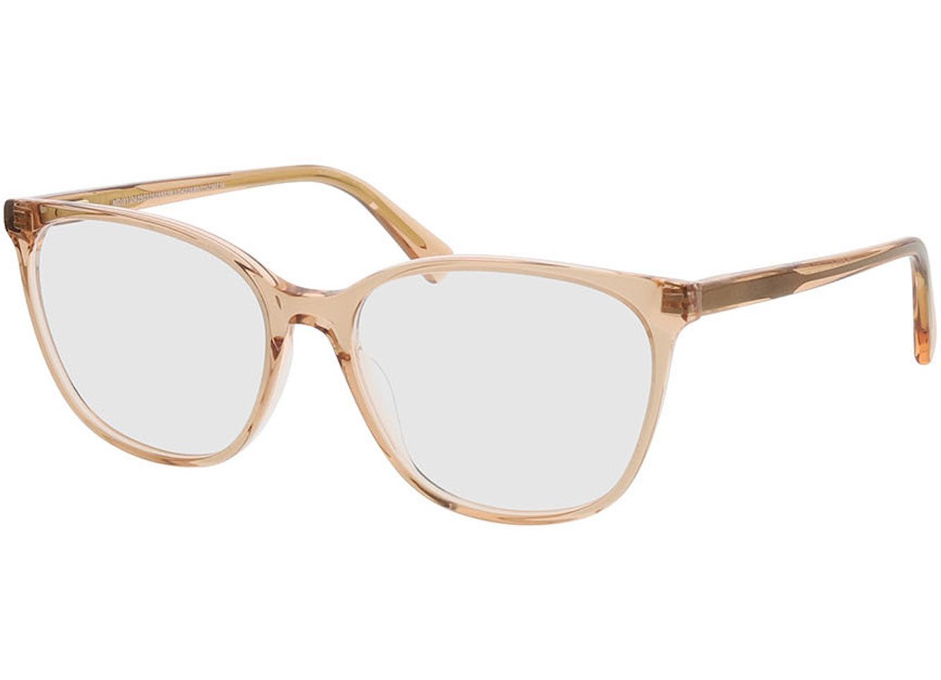 Samantha - beige Gleitsichtbrille, Vollrand, Cateye von Brille24 Collection