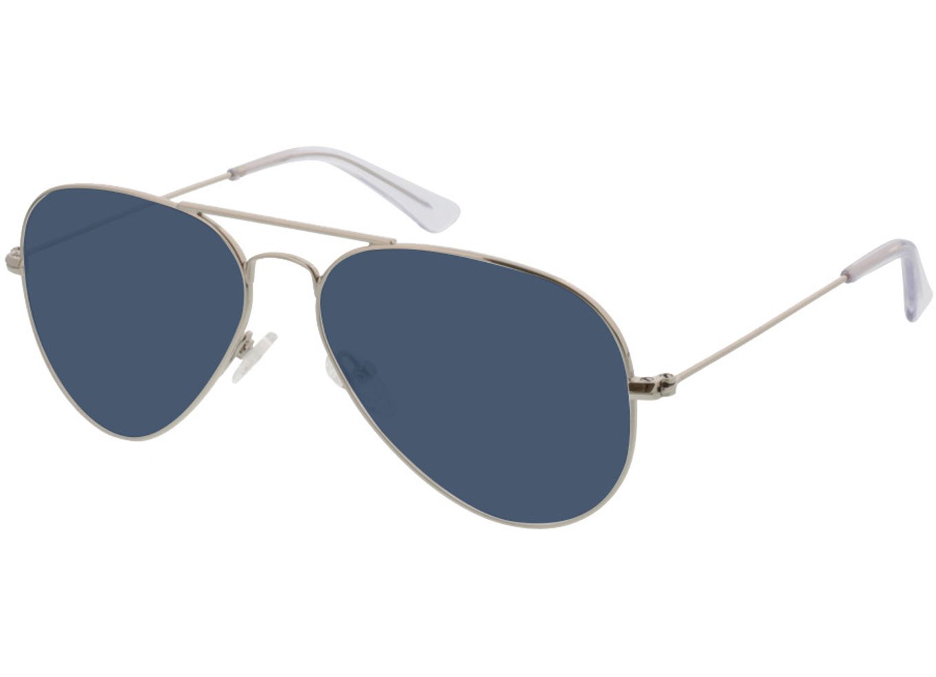 Savannah - silber Sonnenbrille ohne Sehstärke, Vollrand, Pilot von Brille24 Collection