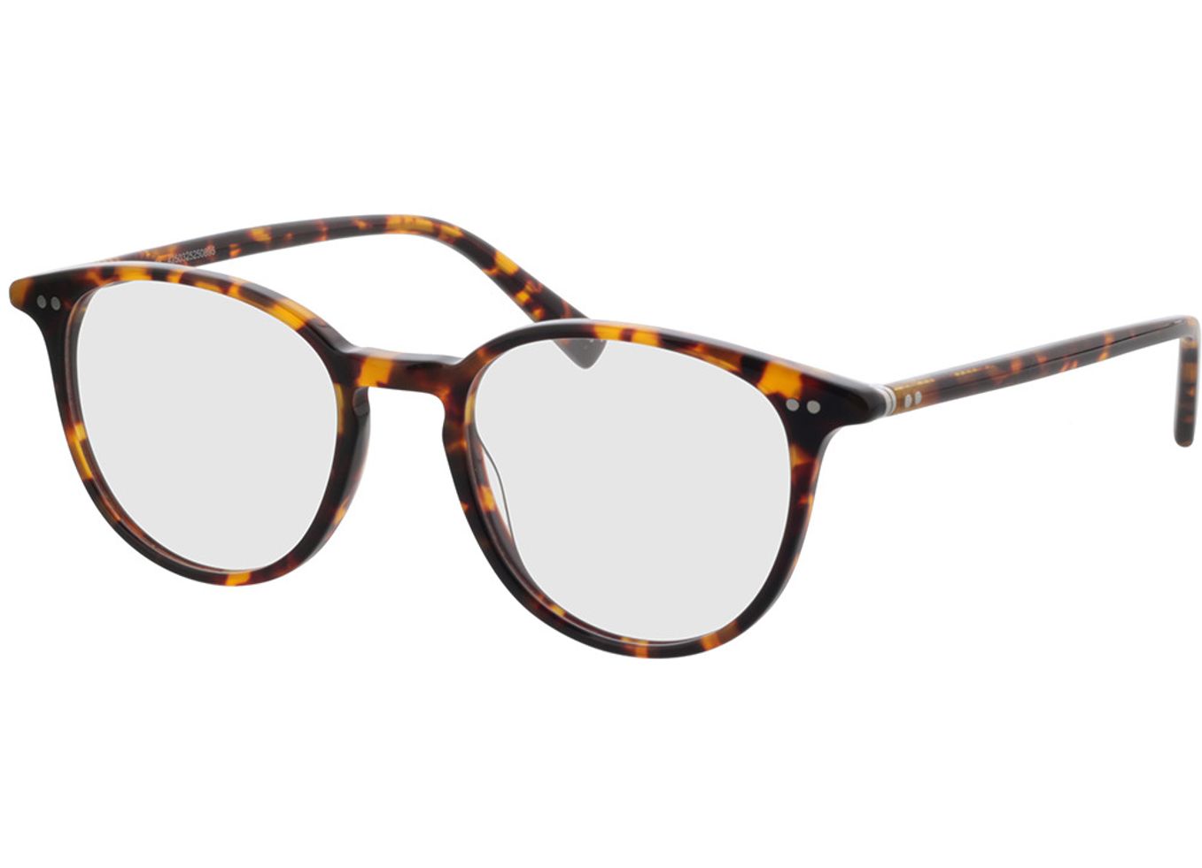 Serena - havanna Blaulichtfilter-Brille, Vollrand, Rund von Brille24 Collection