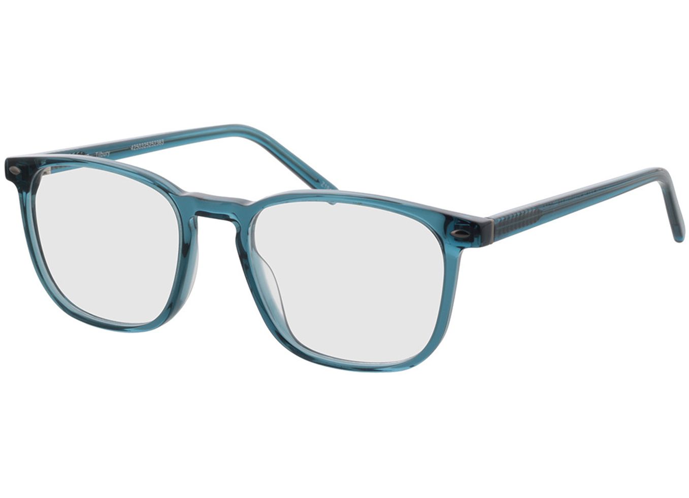 Tilbury - blau Brillengestell inkl. Gläser, Vollrand, Eckig von Brille24 Collection