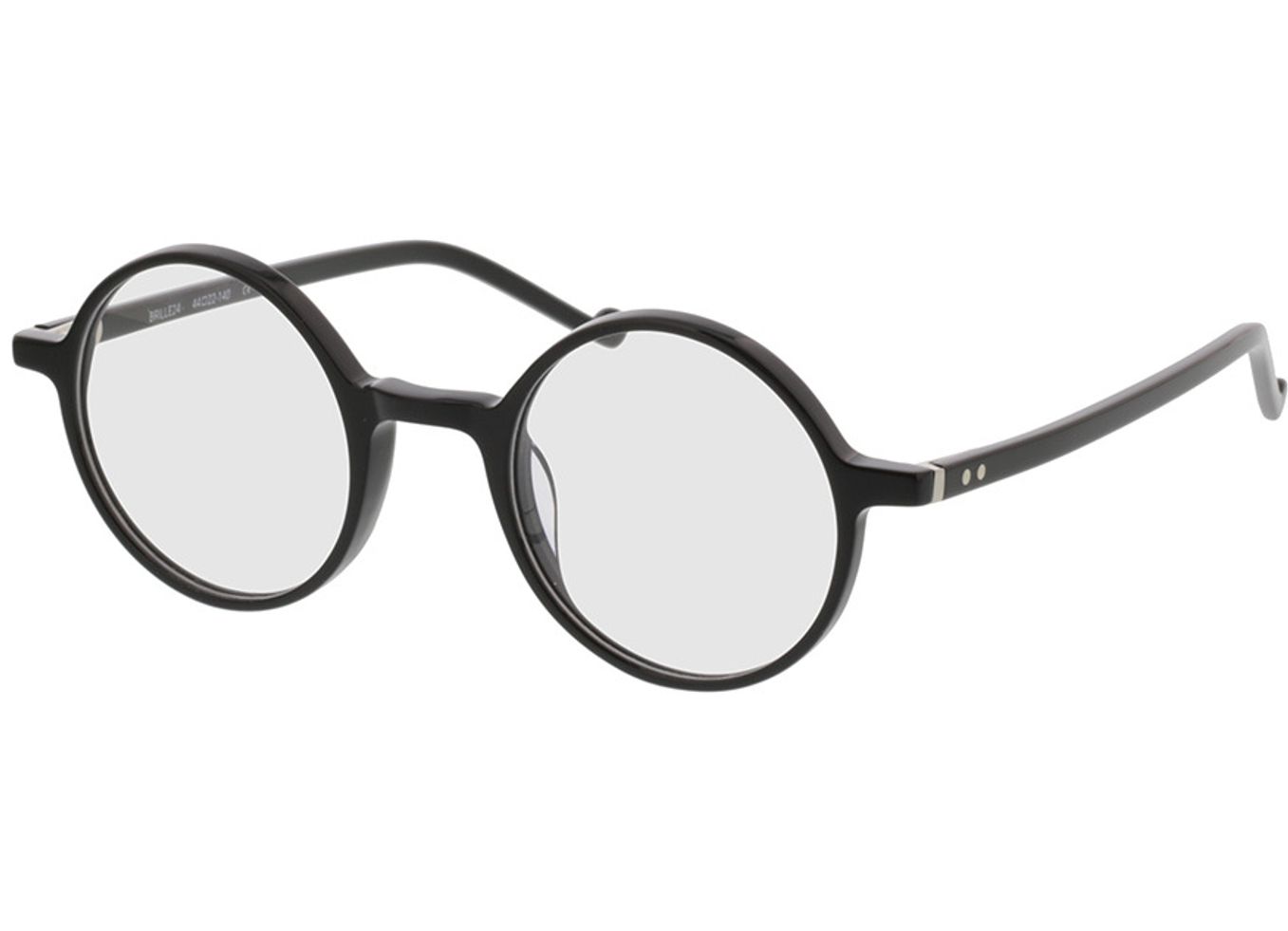 Torello - schwarz Blaulichtfilter-Brille, Vollrand, Rund von Brille24 Collection