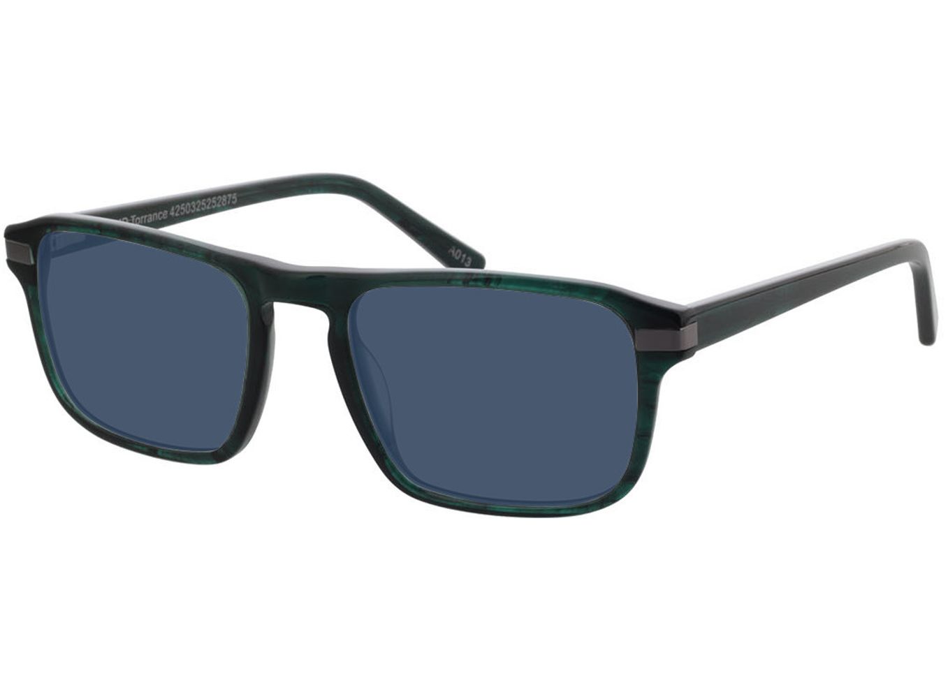 Torrance - grün Sonnenbrille mit Sehstärke, Vollrand, Rechteckig von Brille24 Collection