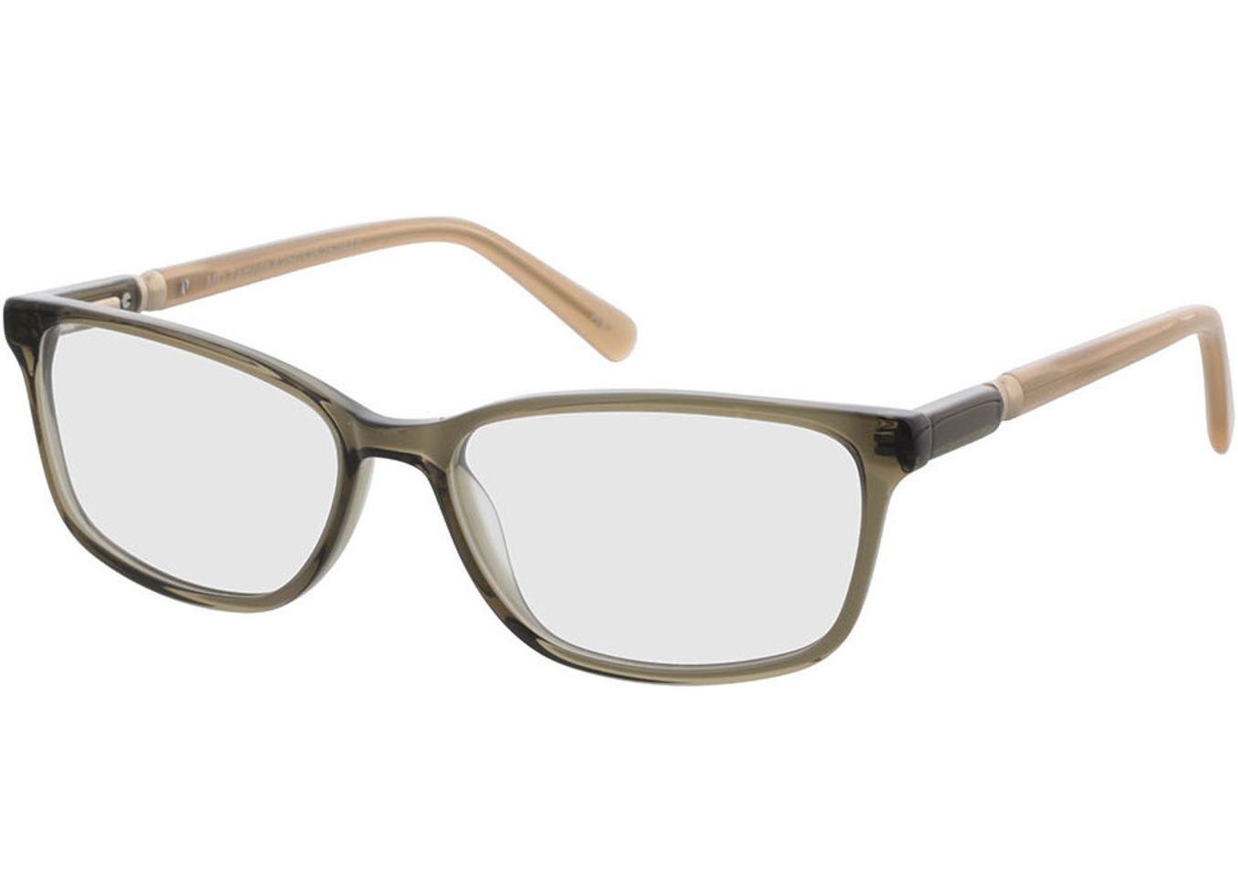 Zamora - grün/beige Arbeitsplatzbrille, Vollrand, Rechteckig von Brille24 Collection